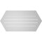 Ekena Millwork Half Round Surface Mount PVC Gable Vent: Functional, w/ 2"W x 2"P Brickmould Sill Frame, 38"W x 19"H GVPHR38X1903SF - alternate 5